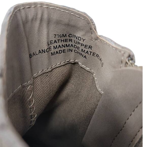 Crown Vintage Cindy Heeled Ankle Winter Classic Boot Taupe 7.5 - Picture 6 of 7